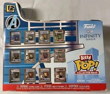 Funko Bitty Pop! Juego de 12 figuras coleccionables Marvel Infinity Saga nuevas en caja