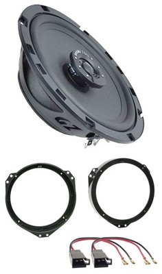 Ground Zero 110 Watt 16.5 cm 2-Way Speakers for Opel Meriva Astra Calibra Ome