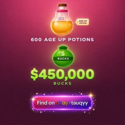  Adopt from me |  600 age up potions + $450,000 bucks | Adopt From Me Now!