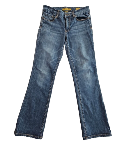 Seven 7 For All Mankind Jeans Women's Size 6 (W30 L30) Medium Wash Boot Cut EUC