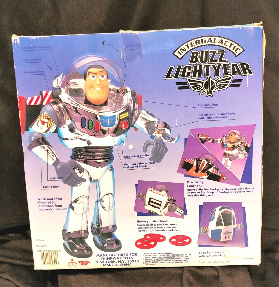 Disney's Toy Story Intergalactic Buzz Lightyear Ultimate Talking
