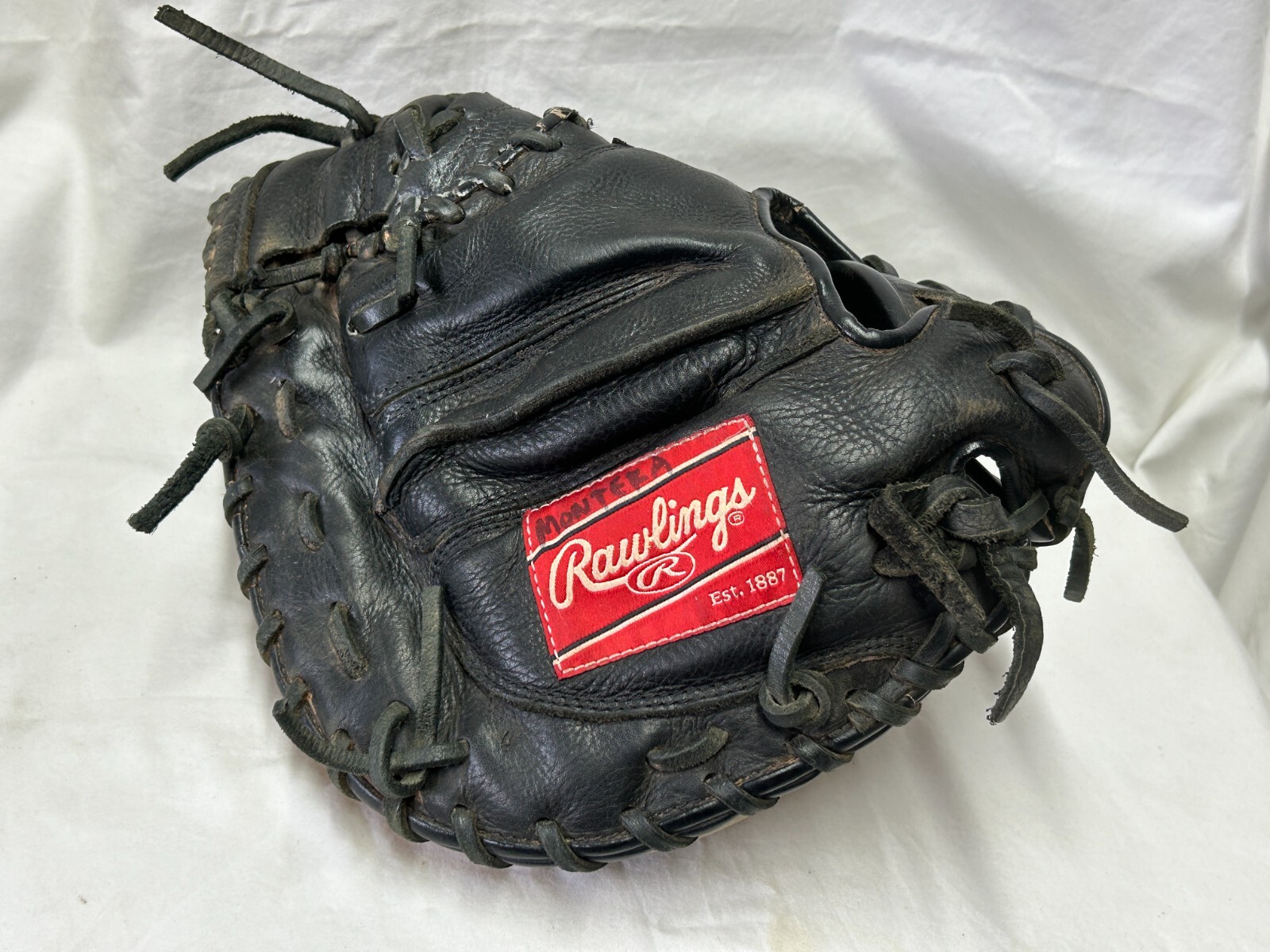 Rawlings Catchers Glove 33" RCM30TMD Mitt RHT Lite Toe Tan Black Left