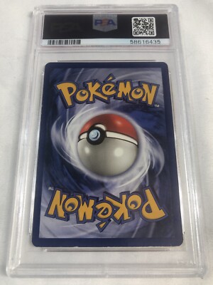 1999 POKEMON FOSSIL #58 MR. FUJI BASE SET 1ST EDITION EX-MT PSA 6