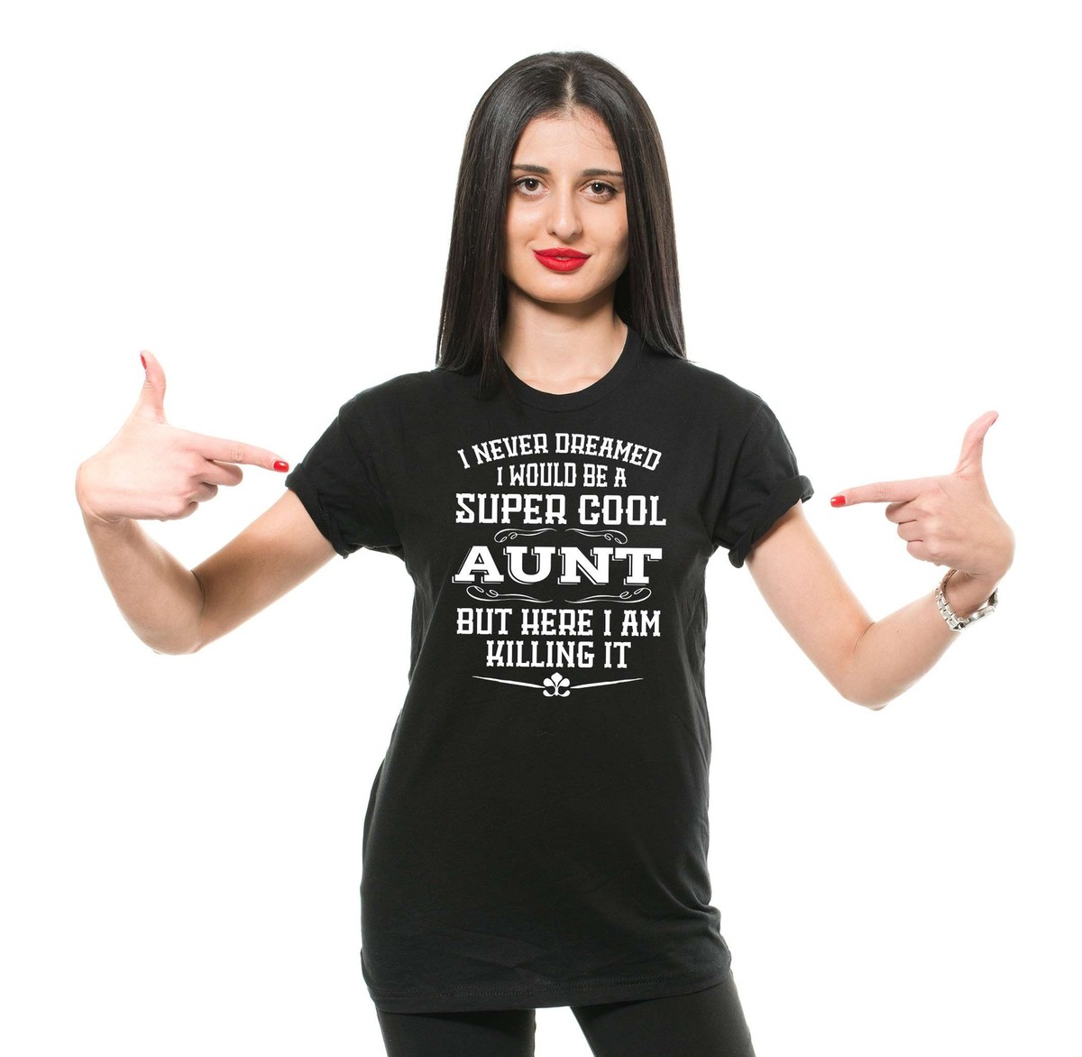 Womens Auntie Cat Face Announcement T-Shirt New Aunt Shirt Womens Auntie Cat Face Announcement T-Shirt New Aunt Shirt