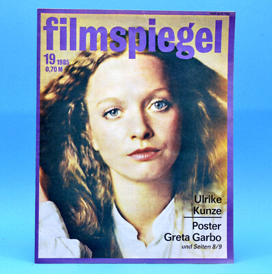 DDR Filmspiegel 19 1985 Greta Garbo Woody Allen Lore Frisch Konrad Wolf S