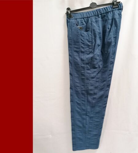 KJ BRAND pantalones ligeros de verano BABSIE - azul medio - wash & go NUEVO - más superior - Imagen 1 de 26