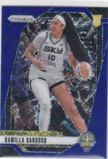 2024 Kamilla Cardoso Panini Prizm WNBA BLUE VELOCITY HOLO Rookie #93 - Sky RC
