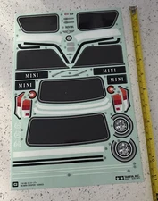 Vintage Tamiya 58163 Rover Mini Copper 94 Monte-Carlo Decal sheet M01/M03/M05 W