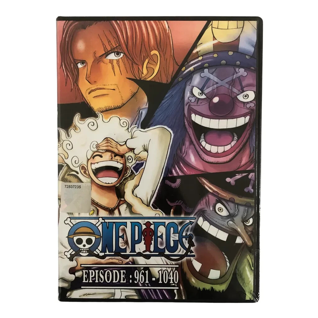 One Piece DVD Episodes 961–1040 | English Dub & Subtitles | All