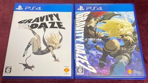PS4 GRAVITY DAZE 1 & 2 set Japan