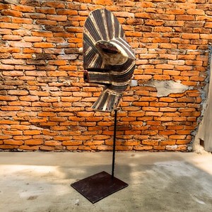 African Songye Mask 42 on Display Stand