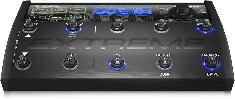 TC Helicon VoiceLive 3 Extreme Vocal and Guitar Effects Processor Pedal JP NEW - Image 2 of 4