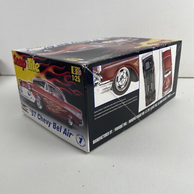 🔥Revell 1/25 '57 Chevy Bel Air Snap Tite Kit #85-1931 NEW