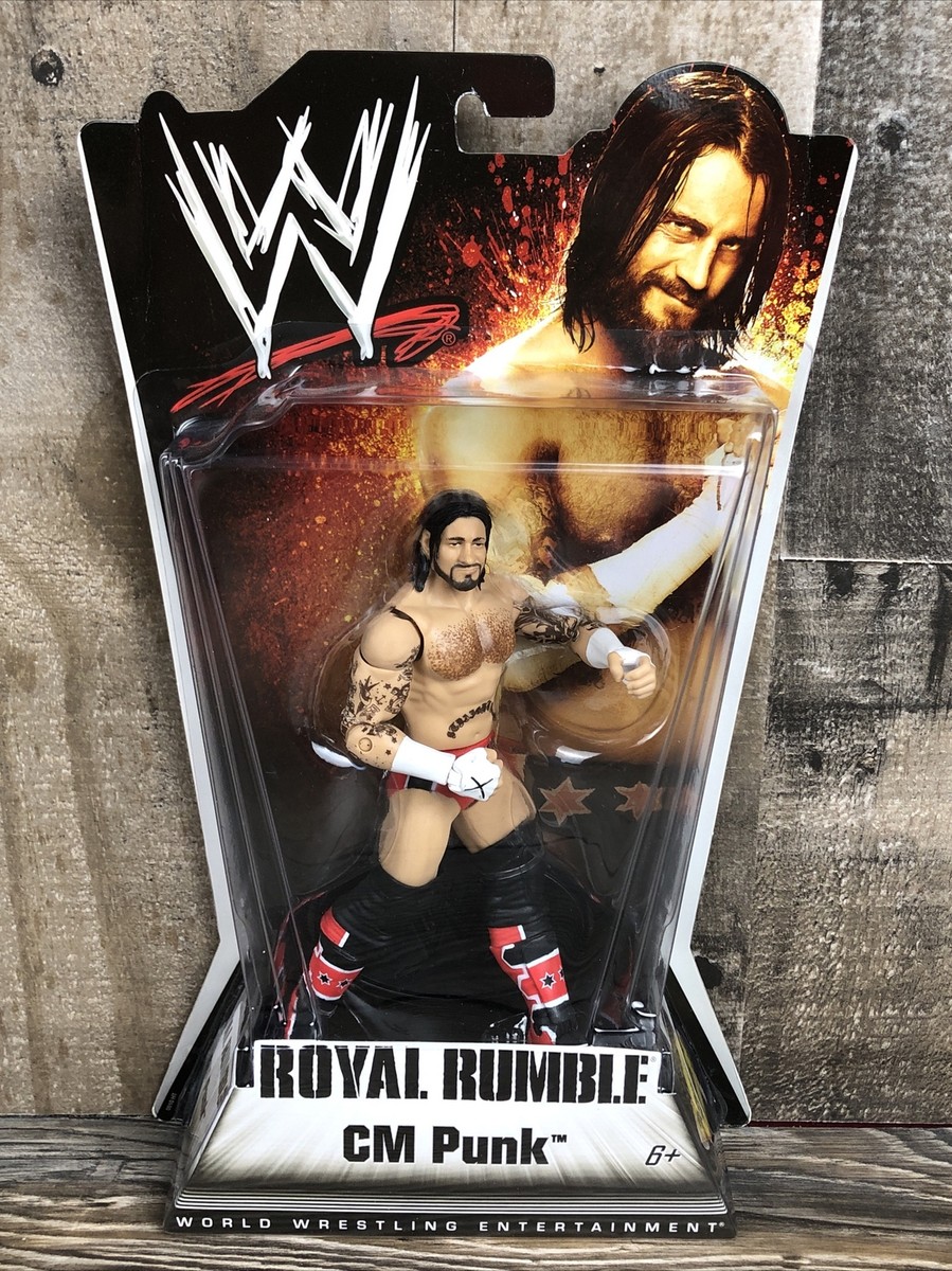 WWE Mattel CM Punk Royal Rumble Wrestling Action Figure Toy New