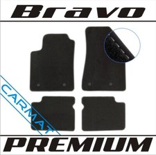Fussmatten für Fiat Bravo II 2007-2014 Befestigung. Fußmatten PREMIUM