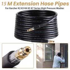 15M High Pressure Drain Jet Washer Hose Drain Pipe Sewer Jetter Kit for Karcher.