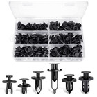 102Pcs Bumper Push Fasteners, 6.3mm-10mm Rivet Clips Replacement Kit