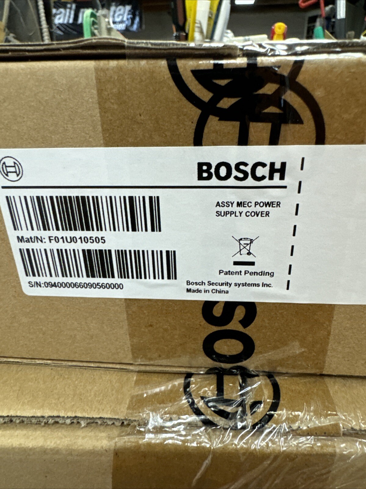 BOSCH VG4-A-PSU1 120VAC Power Supply Unit with Cover for Security Camera System