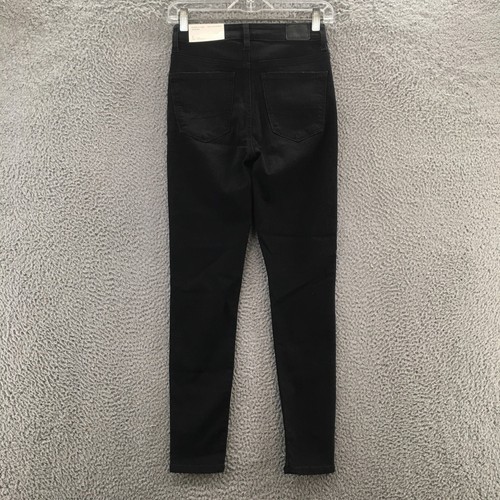 American Eagle Super High Rise Jegging Jeans Womens 2S (actual 26x27) Black NEW - Picture 12 of 24