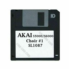 Akai S5000 / S6000 Floppy Disk Choir 1 SL1087