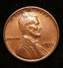 1928-S Lincoln Wheat Cent  AU Mint Error