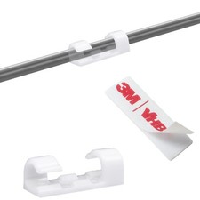 Self-Adhesive Cable Clips Organizer Drop Wire Holder Cord Management, Pack of...