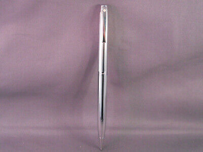 SHEAFFER  White Dot Series Navy Blue lacquer with Chrome Pencil