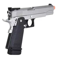 Bundle Tokyo Marui Hi-Capa 5.1 Silver GBB Airsoft Pistol 2 Mags TOY New Free BBs