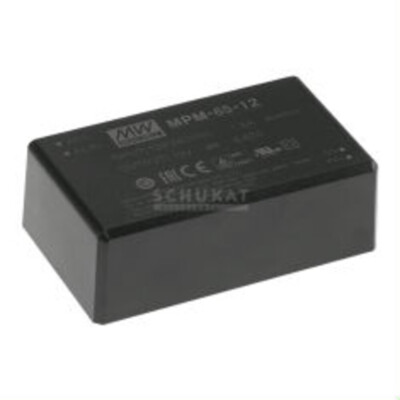 MEANWELL MPM-65-48ST, Medizinisches Netzteil, single output, offen, Modul 65W 48