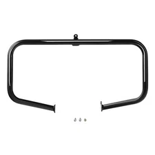 Black Engine Guard Crash Bar Fit For Harley Road King Street Glide 2009-2024