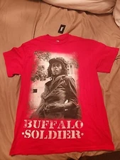Spencer's Buffalo Soldier T Shirt - Bob Marley Medium