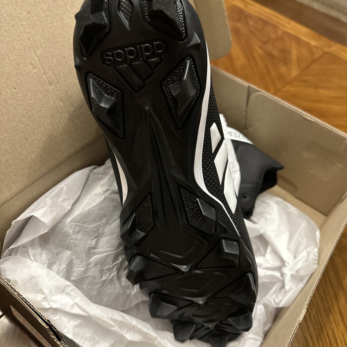 NEW Adizero Impact.2 Molded Football Cleats Mid IF5102 Men\'s size ‎ 11 adidas adizero Impact.2 MD Football Cleats IF5102 main image 2