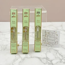 Pixi Brow Tamer Clear Brow Gel 3-pack  -  Full Size and Authentic