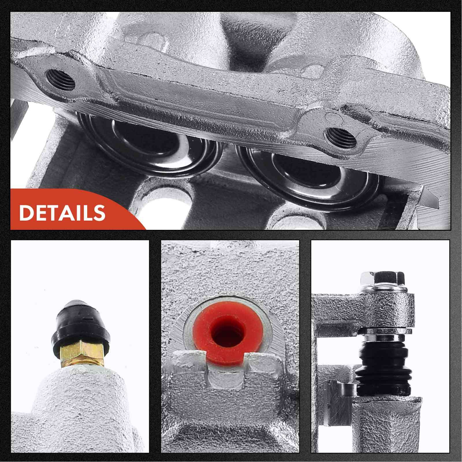 2x Brake Calipers Front Left & Right for Nissan Frontier Pickup D21 with Bracket eBay