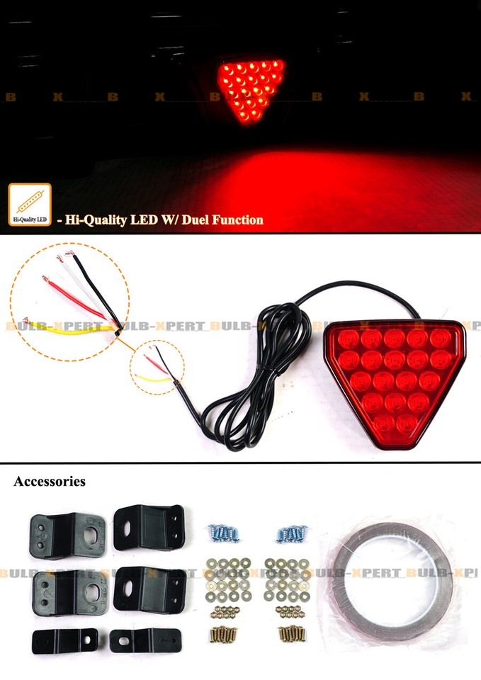 Led Rear Diffuser Lamp FOR 2022-25 Honda Civic FL1 5DR Hatchback JDM Glossy Black LED Rear ...
