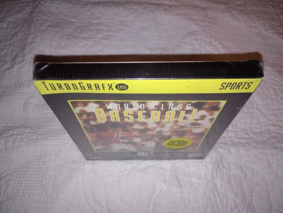 World Class Baseball New Sealed for TurboGrafx-16 NTSC USA - Image 3 of 4