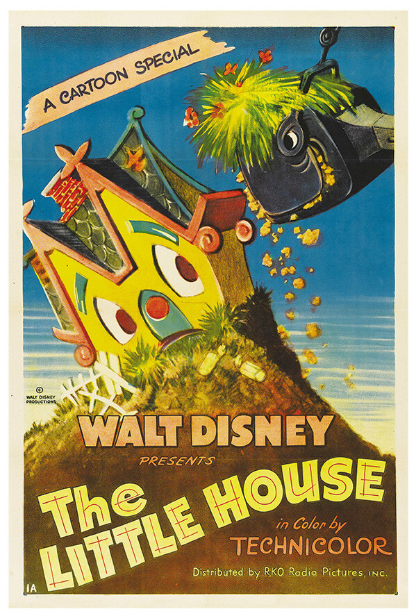 The Little House - 1952 - Disney Classic Cartoon - Movie Poster | eBay