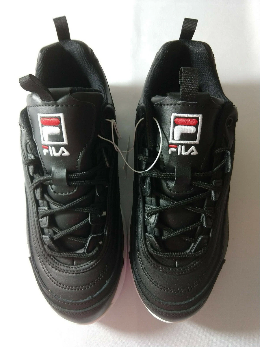 New black fila shoes sale