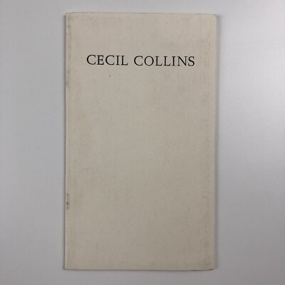 Cecil Collins New Drawings | Anthony D'Offay 1976 | Tragara Press