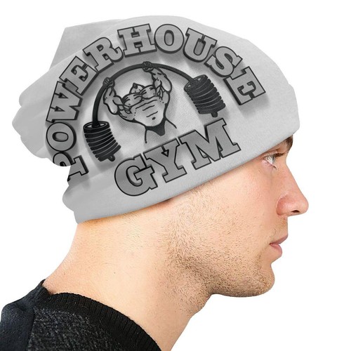 New Powerhouse Gym Skullies Beanies Caps Cool Winter Warm Women Men Knitting Hat - Picture 4 of 30