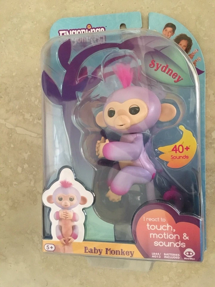 WowWee AUTÉNTICO Nuevos Estilos: 4 Dedos 2 Tonos Bebé Mono Juguete Interactivo Foto 3 de 4