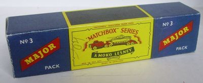 Repro Box Matchbox Major Pack M-3 Tank Transporter, älter