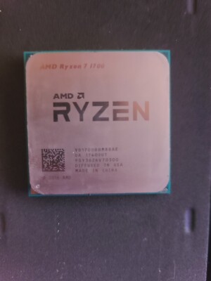 AMD Ryzen 7 1700 CPU (YD1700BBAEBOX) Processor with Wraith Stealth Cooler