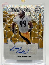 2020 Panini Mosaic Scripts #S6 Levon Kirkland Auto Steelers
