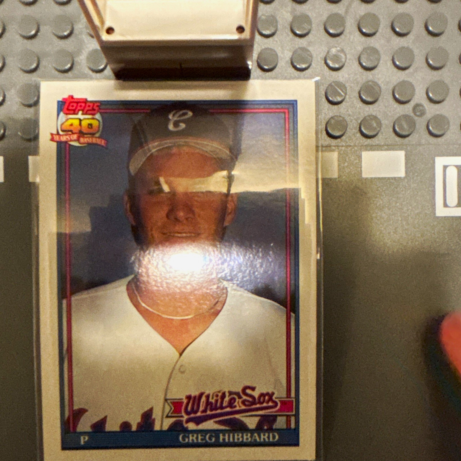 1991 Topps - Greg Hibbard Chicago White Sox #181 40th Anniversary Issue