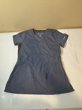 Grey's Anatomy by Barco Women's Active Gray Scrub Top Shirt Size XS
