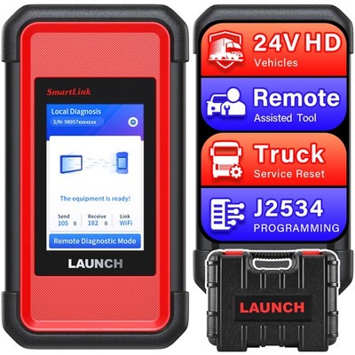 2026 LAUNCH X431 SmartLink C HD HD3 OBD2 Diagnosegerät für 24V LKW für X431 V+
