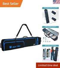 Padded Snowboard Bag for Air Travel, Snowboard Travel Bags for Flying with Ge...