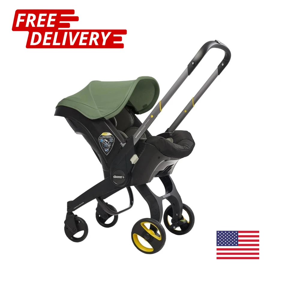 Asiento de coche y cochecito LEEZADA, negro nitro - sistema de viaje todo en uno Foto 3 de 4