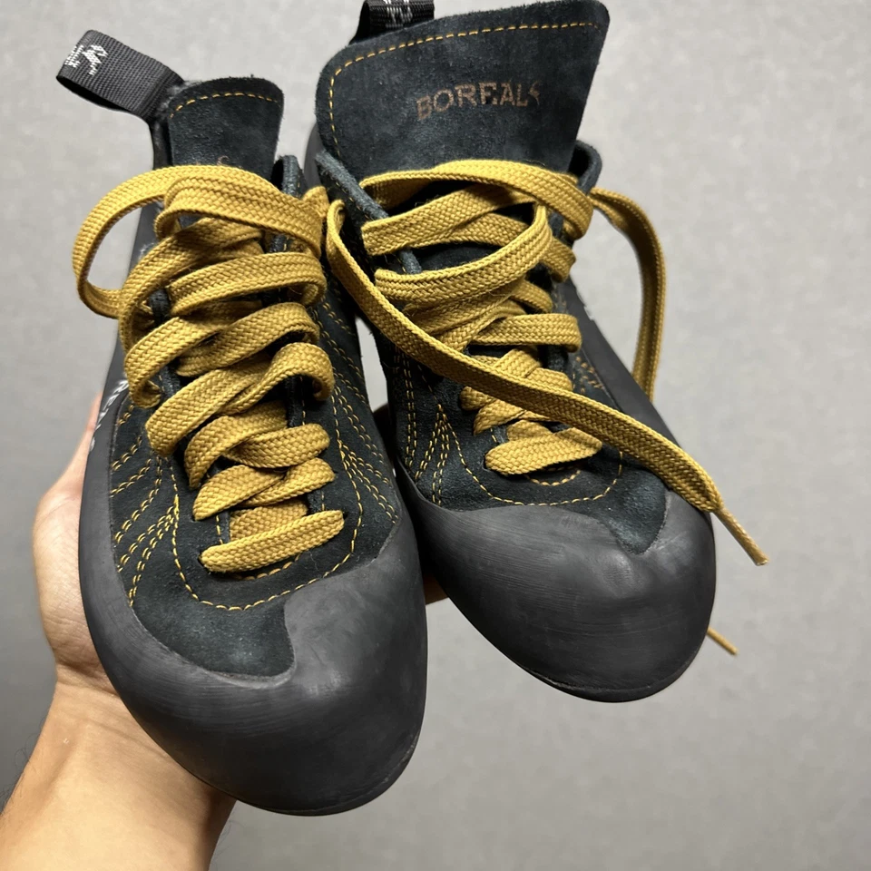 Zapatos Boreal Diablo Talla 6.5 Diablo Fusion Negro Escalada en Roca Boulder Foto 3 de 4